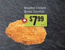Produce Depot Breaded Chicken Breast Schnitzel offer