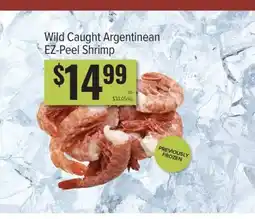 Produce Depot Wild Caught Argentinean EZ-Peel Shrimp offer