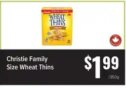 Produce Depot Christie Family Size Wheat Thins offer