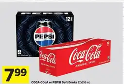 Foodland COCA-COLA or PEPSI Soft Drinks offer
