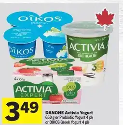 Foodland DANONE Activia Yogurt offer