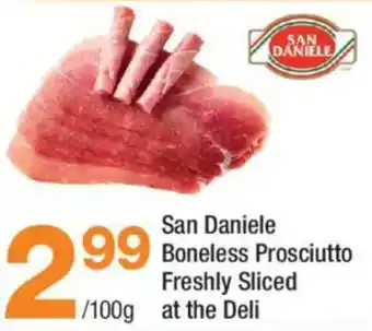 Highland Farms San Daniele Boneless Prosciutto offer