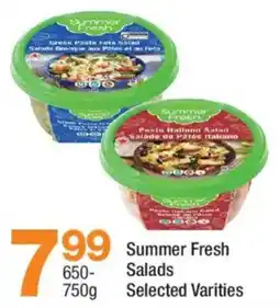 Highland Farms Summer Fresh Salads offer