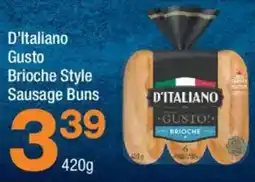 Highland Farms D'Italiano Gusto Brioche Style Sausage Buns offer