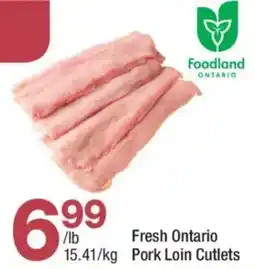 Highland Farms Fresh Ontario Pork Loin Cutlets offer