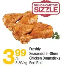 Highland Farms Freshly Seasoned In-Store Chicken Drumsticks offer