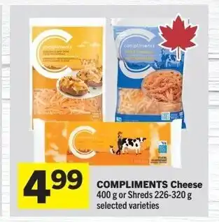 Foodland COMPLIMENTS Cheese offer