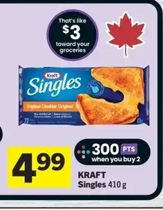 Foodland KRAFT Singles offer