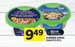 Foodland SUMMER FRESH Salad offer