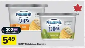 Foodland KRAFT Philadelphia Dips offer