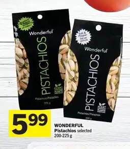 Foodland WONDERFUL Pistachios selected offer