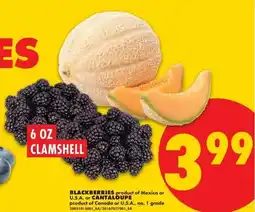 No Frills Blackberries or cantaloupe offer