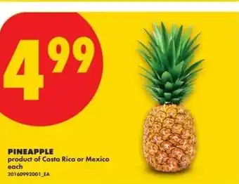 No Frills Pineapple offer