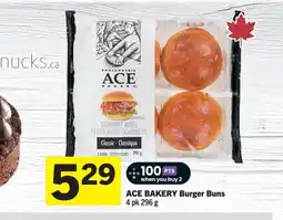 Foodland ACE BAKERY Burger Buns offer