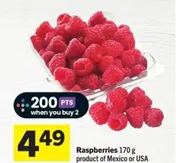 Foodland Raspberries offer