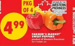 No Frills Farmer's market sweet peppers offer