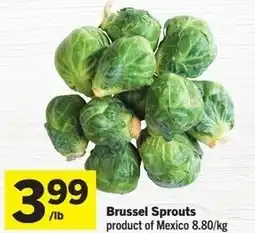 Foodland Brussel Sprouts offer