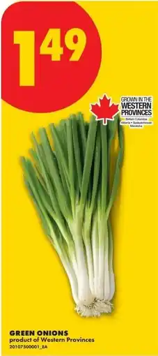 No Frills Green onions offer
