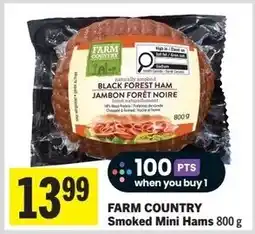 Foodland FARM COUNTRY Smoked Mini Hams offer