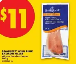 No Frills Seaquest wild pink salmon fillet offer