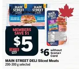 Foodland MAIN STREET DELI Sliced Meats offer