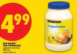 No Frills Mayonnaise offer