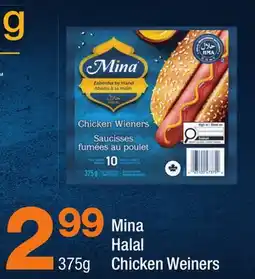 Highland Farms Mina Halal Chicken Wieners offer