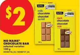 No Frills Chocolate bar offer