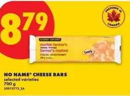 No Frills Cheese bars offer
