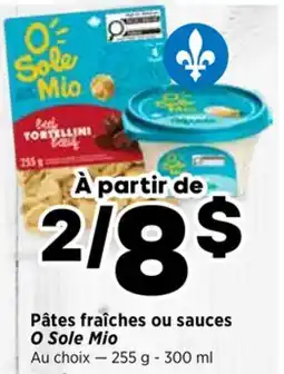 Val-Mont Pâtes fraîches ou sauces O Sole Mio offer