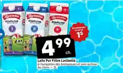 Val-Mont Lait Pur Filtre Lactantia offer