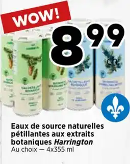Val-Mont Eaux de source naturelles pétillantes aux extraits botaniques Harrington offer
