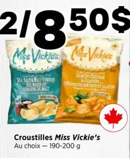 Val-Mont Croustilles Miss Vickie's offer
