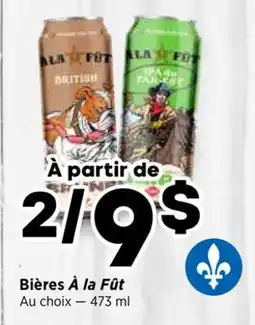 Val-Mont Bières À la Fût offer