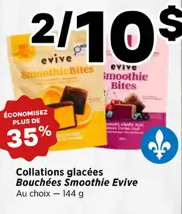 Val-Mont Collations glacées Bouchées Smoothie Evive offer