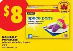 No Frills Popsicles offer