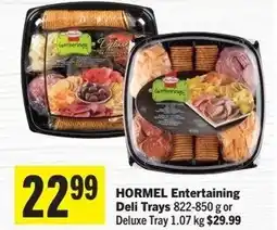 Foodland HORMEL Entertaining Deli Trays offer