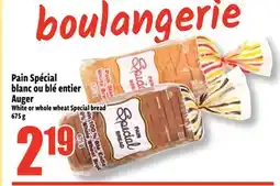 Bonanza Pain Spécial blanc ou blé entier offer
