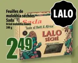 Bonanza Feuilles de molokhia séchées offer