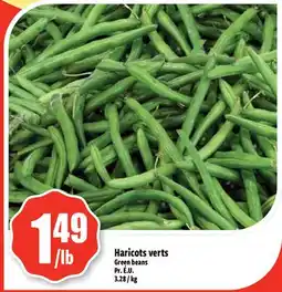 Bonanza Haricots verts offer