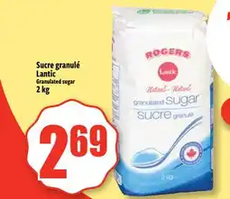 Bonanza Sucre granulé Lantic offer