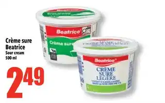 Bonanza Crème sure Beatrice offer