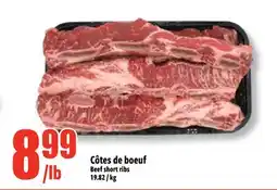 Bonanza Côtes de bœuf offer