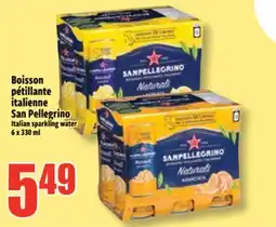 Bonanza Boisson pétillante italienne San Pellegrino offer