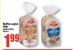 Bonanza Muffins anglais POM offer