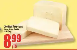 Bonanza Cheddar fort 4 ans offer