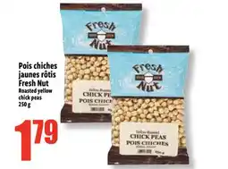 Bonanza Fresh Nut Roasted yellow chick peas offer