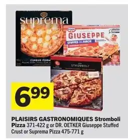 Foodland Plaisirs gastronomiques stromboli pizza offer