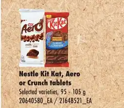 No Frills Nestle Kit Kat, Aero or Crunch tablets offer