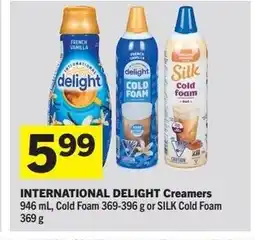 Foodland INTERNATIONAL DELIGHT Creamers offer